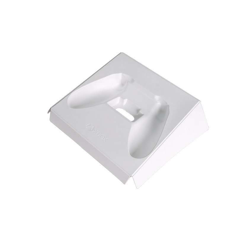 Remote control plastic paper holder