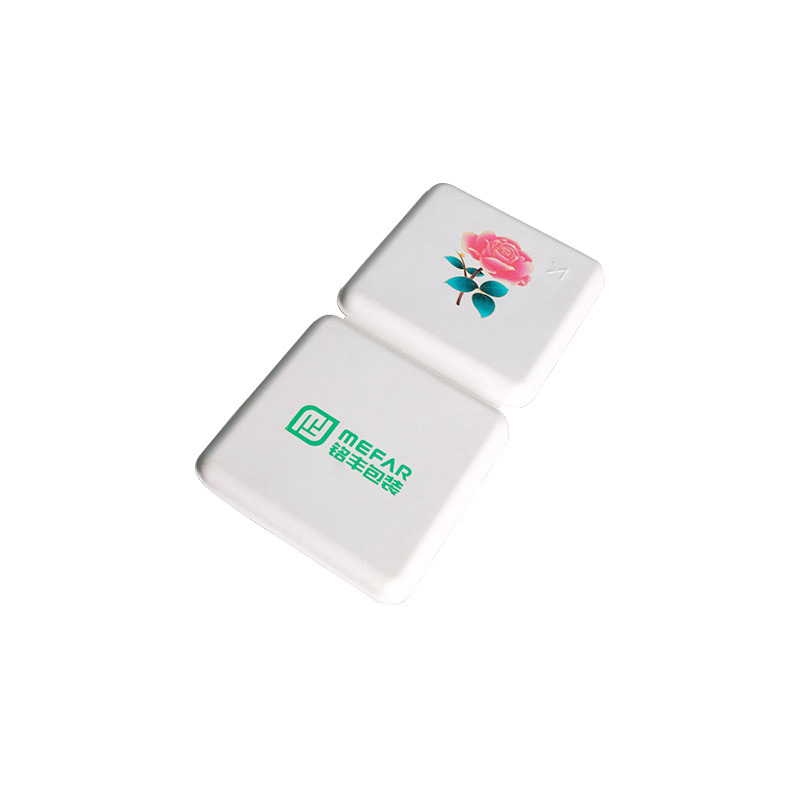 Wet-press cosmetic box paper tray