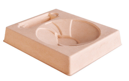 Customized production of bamboo pulp cosmetic paper trays, pulp boxes, pulp trays, and samples. Please refer to the pictures for details.