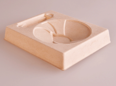 Customized production of bamboo pulp cosmetic paper trays, pulp boxes, pulp trays, and samples. Please refer to the pictures for details.