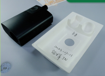 Wholesale electronic cigarette paper trays, wet-pressed pulp molded buffer protection inner trays, environmentally friendly raw material packaging box paper trays.