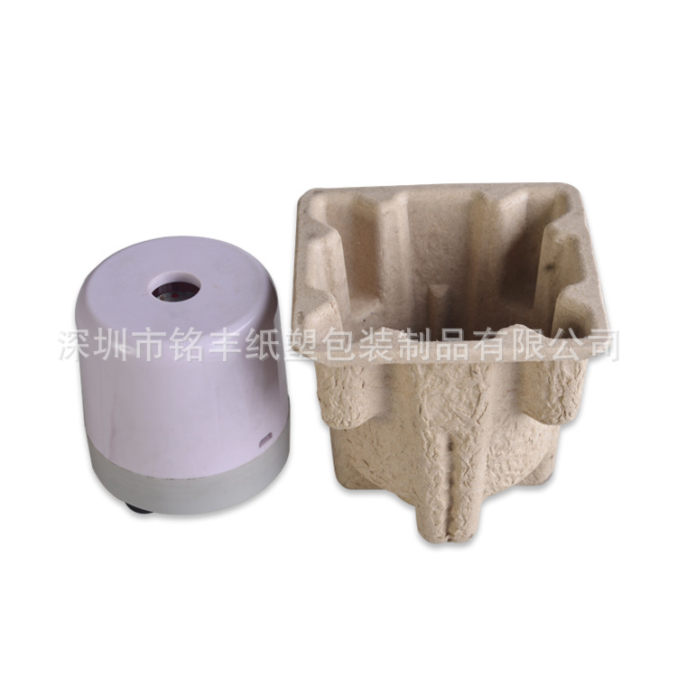 Manufacturer of massage device paper tray, made of environmentally friendly pulp molded by dry pressing and wet pressing, with anti-pressure function, located in Shenzhen.