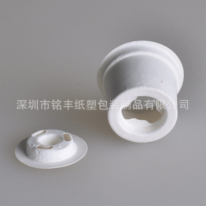 Professional production of wet-pressed pulp paper for wooden-plank trays for daily-use containers, moxibustion devices, paper trays for packaging, and pulp molded inner lining paper.