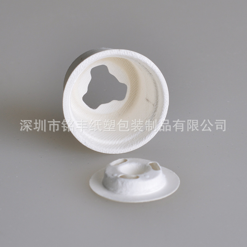 Professional production of wet-pressed pulp paper for wooden-plank trays for daily-use containers, moxibustion devices, paper trays for packaging, and pulp molded inner lining paper.