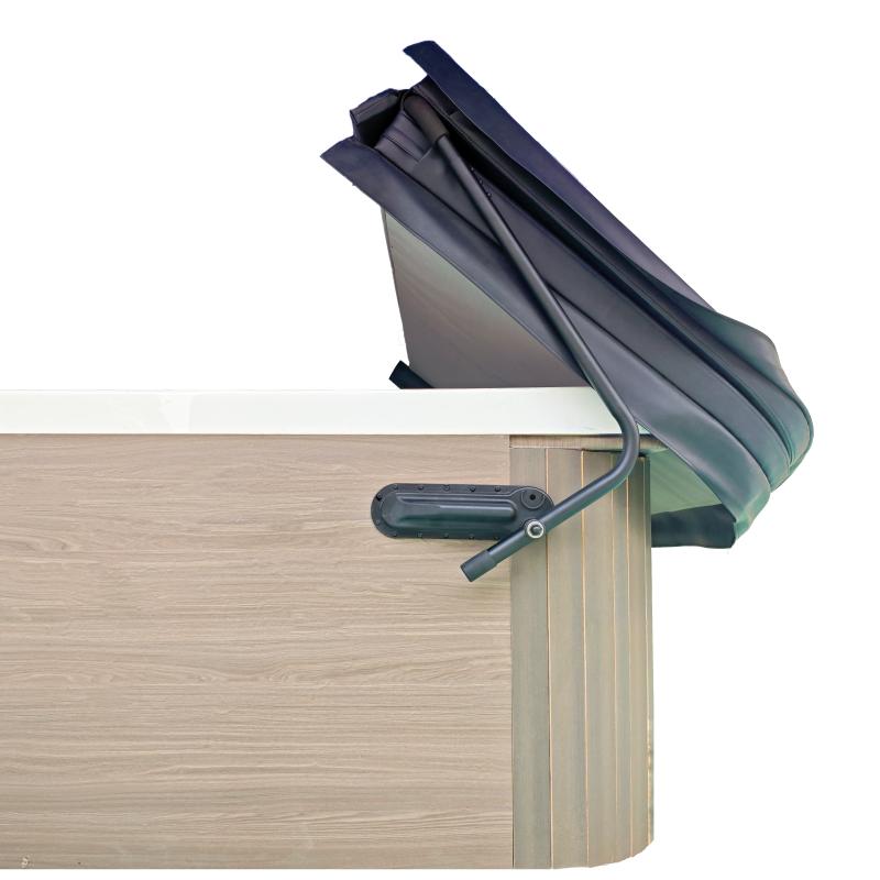 Outdoor Hot Tub Cover Lifter Aluminum Cabinet-mount Installation Assist III Spa Accessories