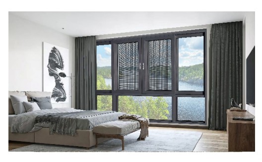 83 NON-BROKEN BRIDGE TWO-TRACK PUSH AND PULL WINDOW (BAG SET) 