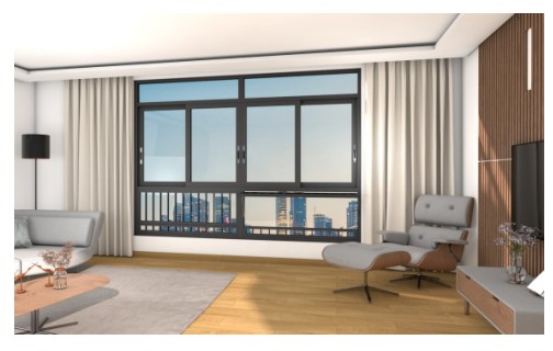 105 NON-BROKEN BRIDGE THREE-TRACK PUSH AND PULL WINDOW (BAG SET )