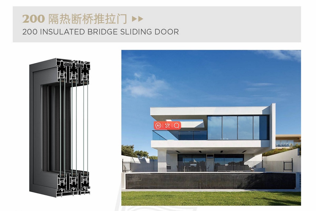 Sliding Glass Door\Sliding Door Design\Insulated Bridge Sliding Door​