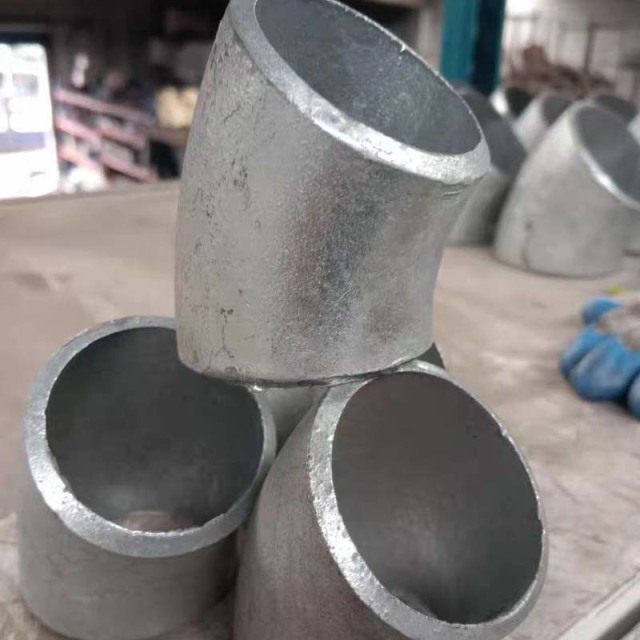 Galvanized elbow