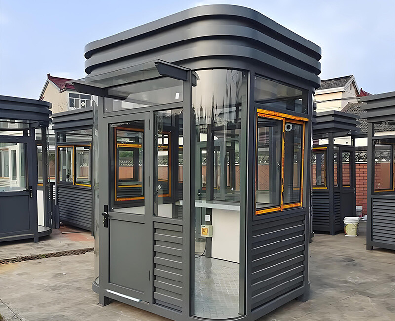 Stainless steel security booth Stainless steel security booth