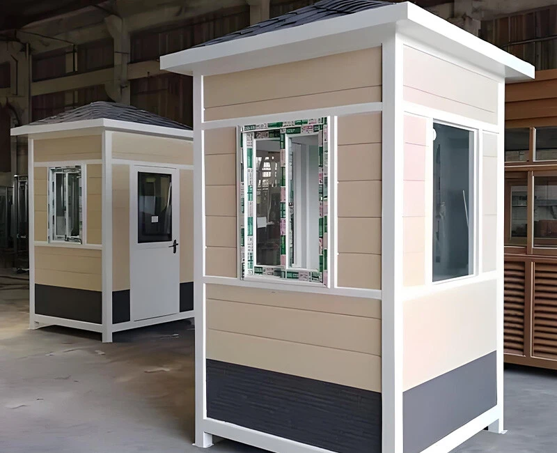 Sandwich Panel Security Booth