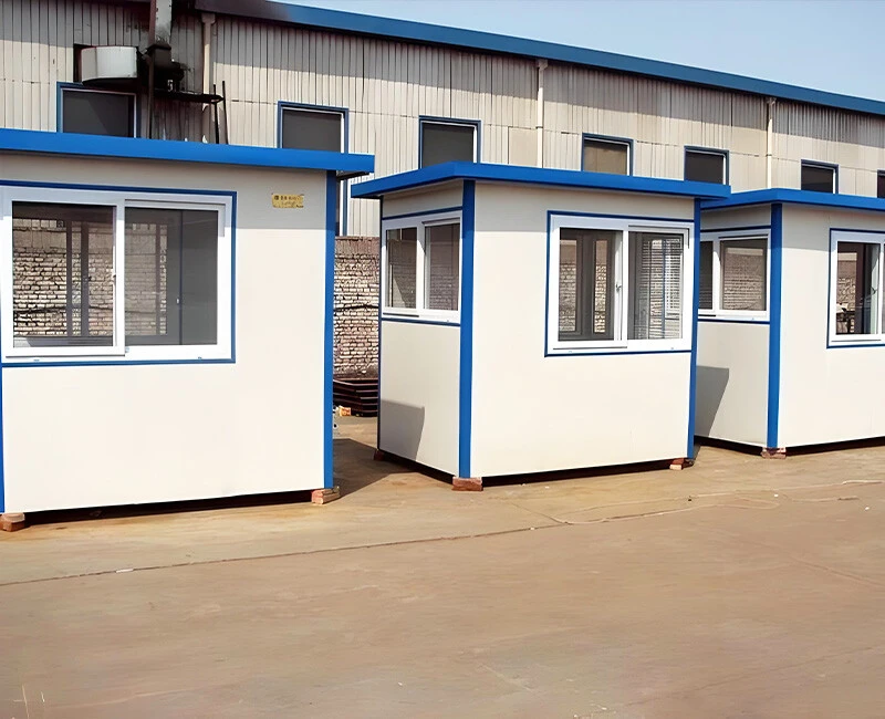 Sandwich Panel Security Booth