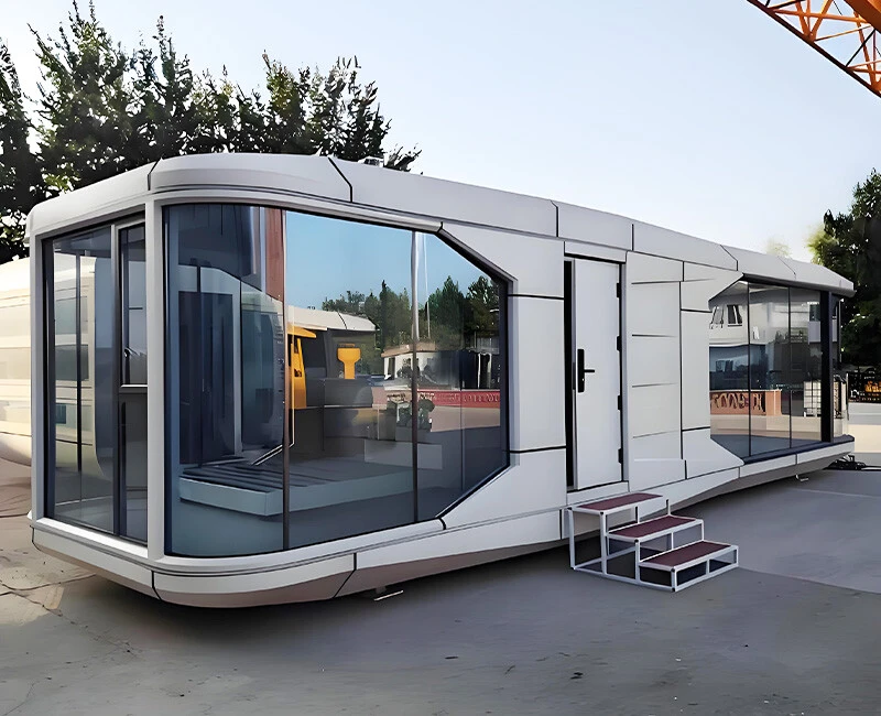 Space capsule housing