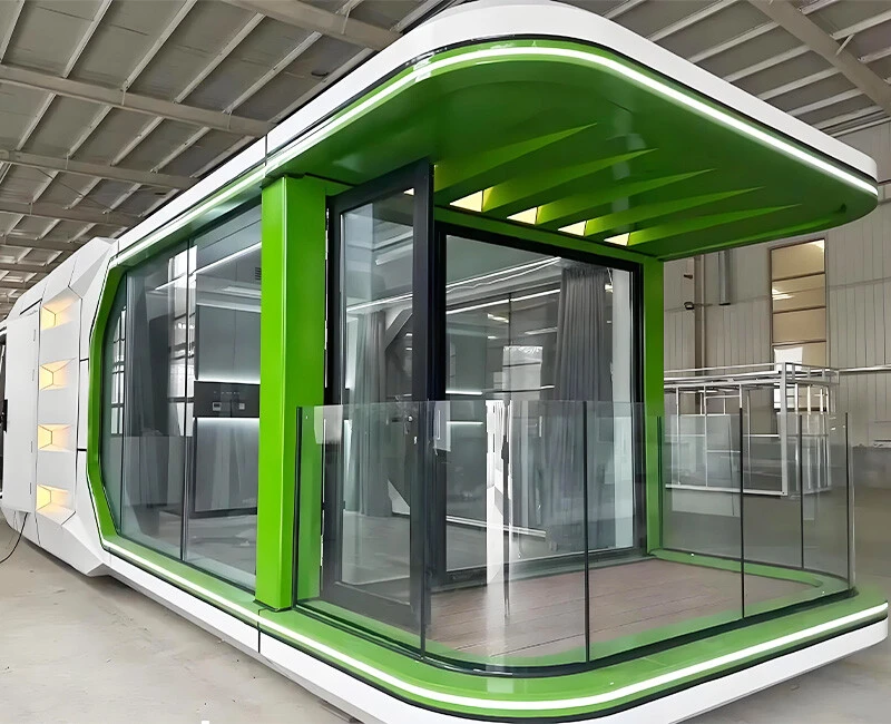 Space capsule prefabricated modern container space capsule mobile home