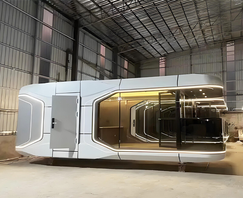 Mobile Home Space Capsule House