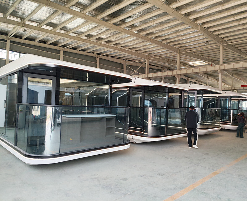 Mobile Home Space Capsule House