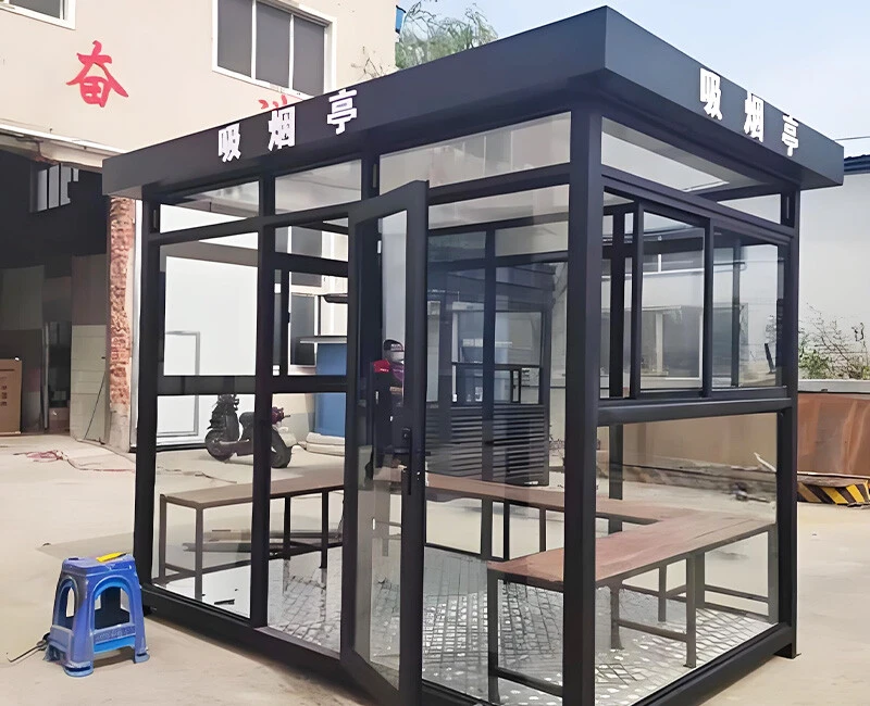Smoking booths