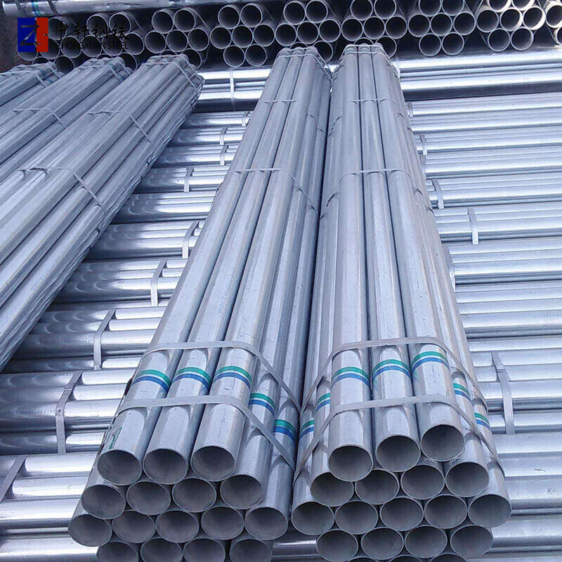 DX52D Galvanized Round Pipe