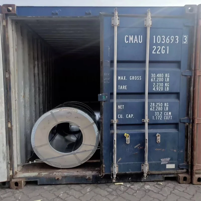 Steel Coil Packaging Process