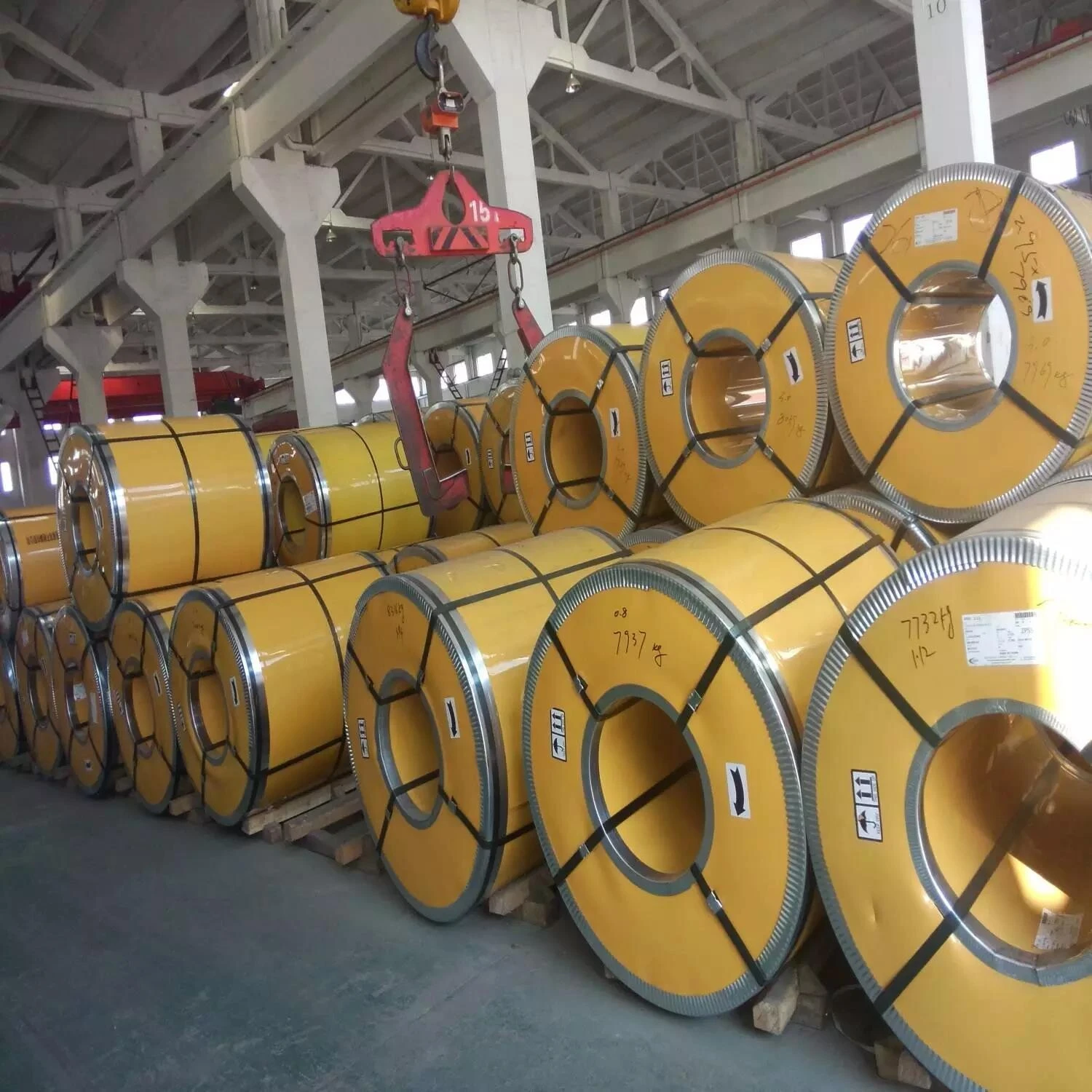Steel Coil Packaging Process