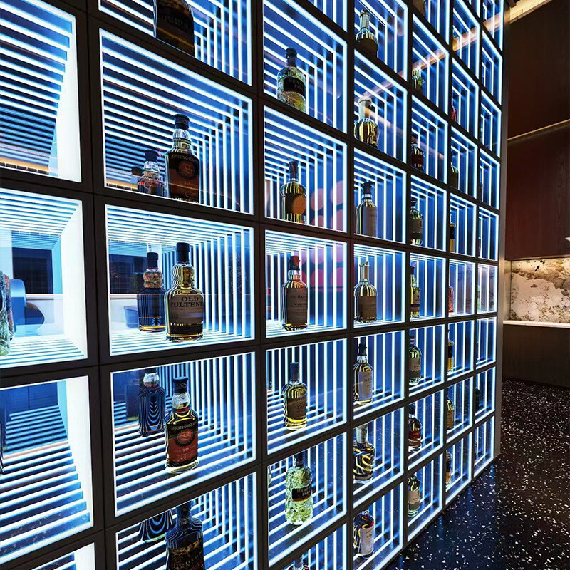 Stainless steel wine cabinet, acrylic wine cabinet, villa thermostatic wine cabinet, red wine cabinet, cigar cabinet