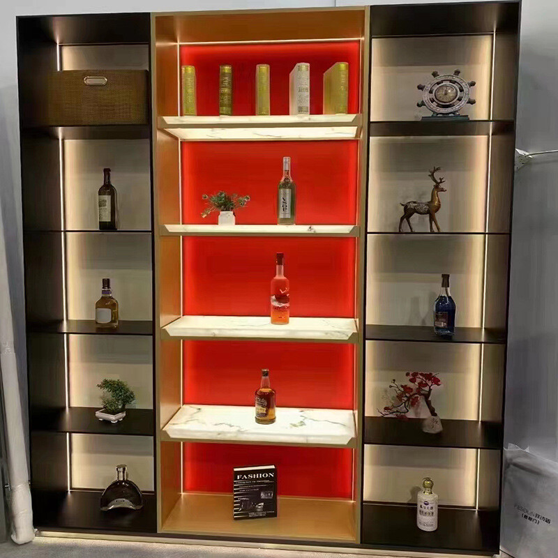 Stainless steel wine cabinet, acrylic wine cabinet, villa thermostatic wine cabinet, red wine cabinet, cigar cabinet