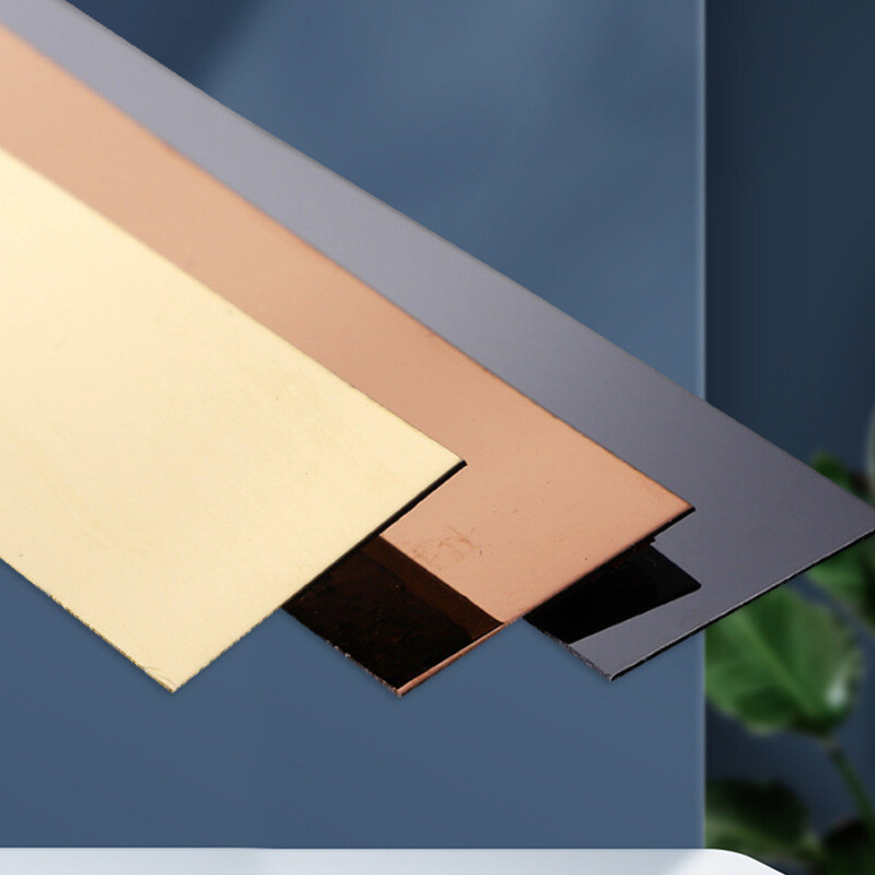 Stainless steel 201 decorative baseboard, 304 metal baseboard, thickened mirror wire drawing, labor and packaging materials Stainless steel 201 decorative baseboard, 304 metal baseboard, thickened mirror wire drawing, labor and packaging materials