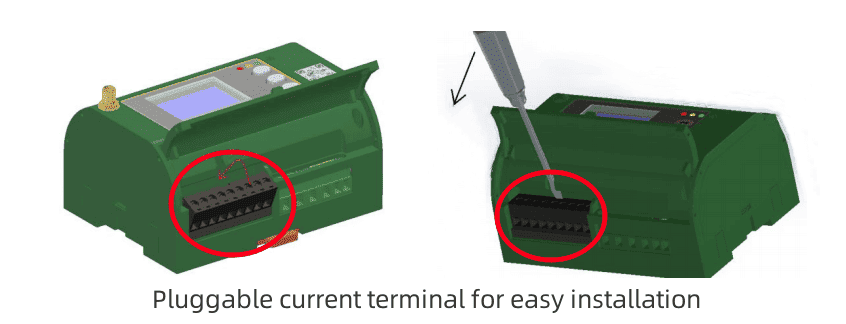 Smart Three Phase LCD Energy Meter