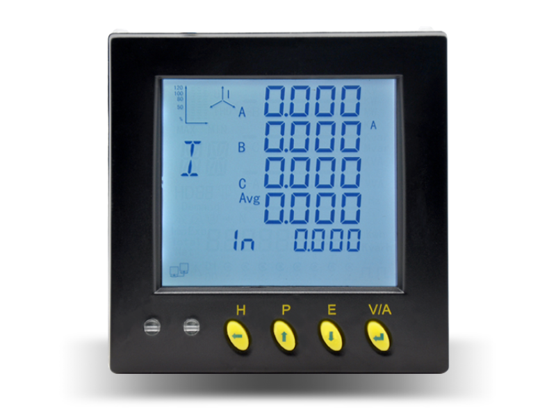 3 Phase LCD Power Meter MS3UI5C