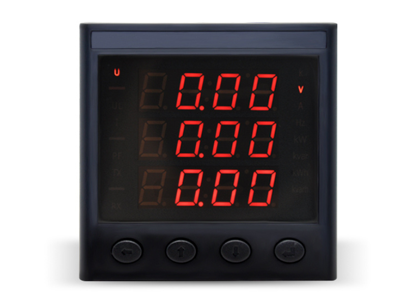 Three Phase Voltmeter Ammeter MS3UI7E3