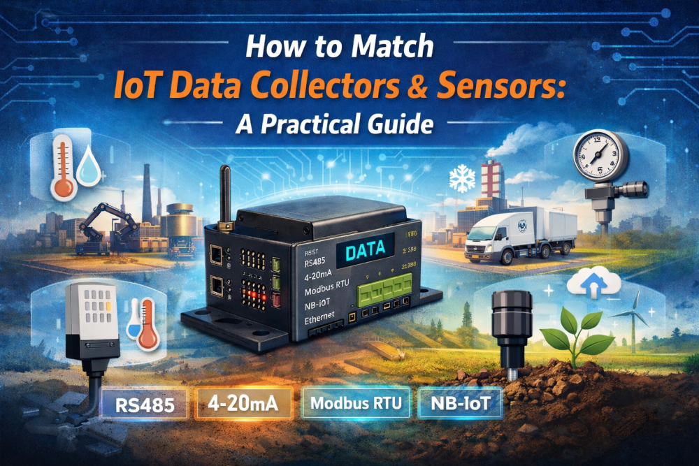 How to Match IoT Data Collectors and Sensors: A Practical Guide for Reliable Data Acquisition