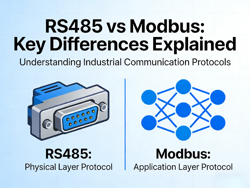 What is the difference between RS485 and Modbus?