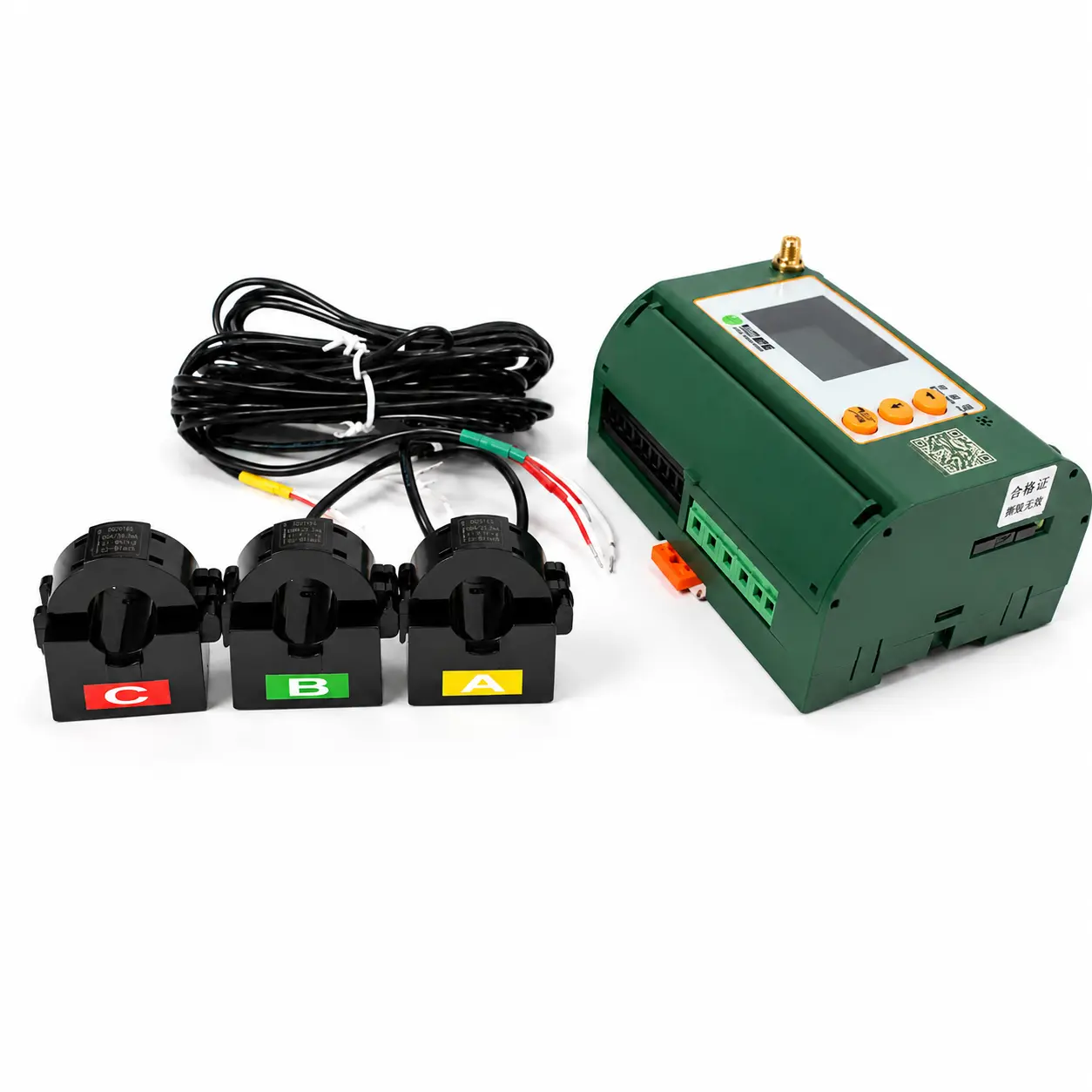 Smart Three Phase LCD Energy Meter