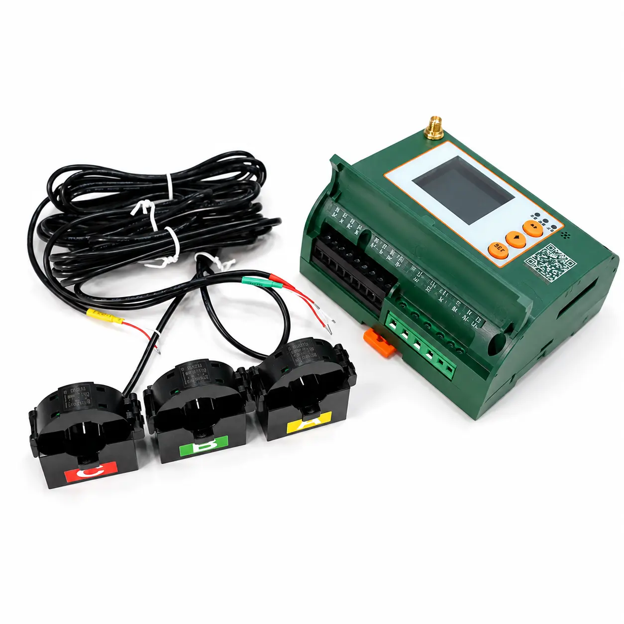 Smart Three Phase LCD Energy Meter