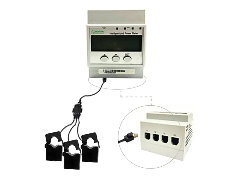 4 * 3 Phase Multi Circuit Energy Meter