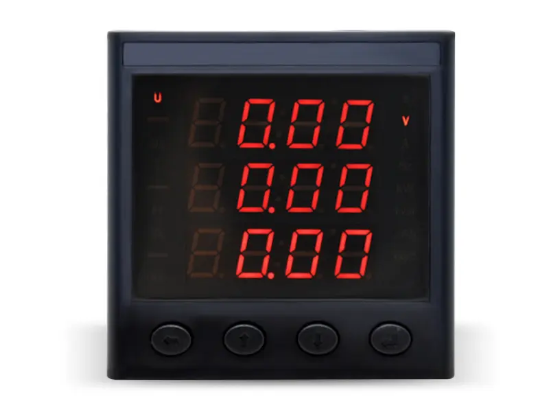 Three Phase Voltmeter Ammeter