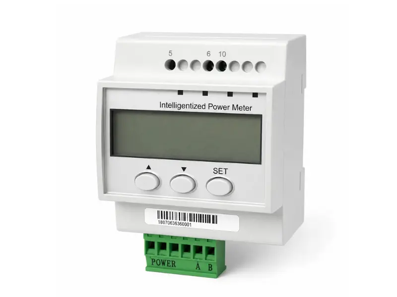 DC Multi Circuit energy meter 4 DC Circuits