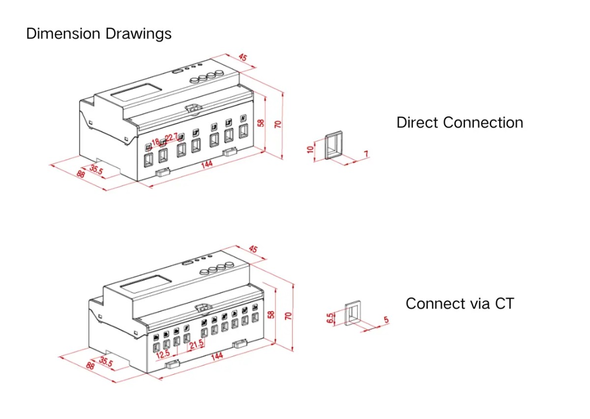 Dimensions