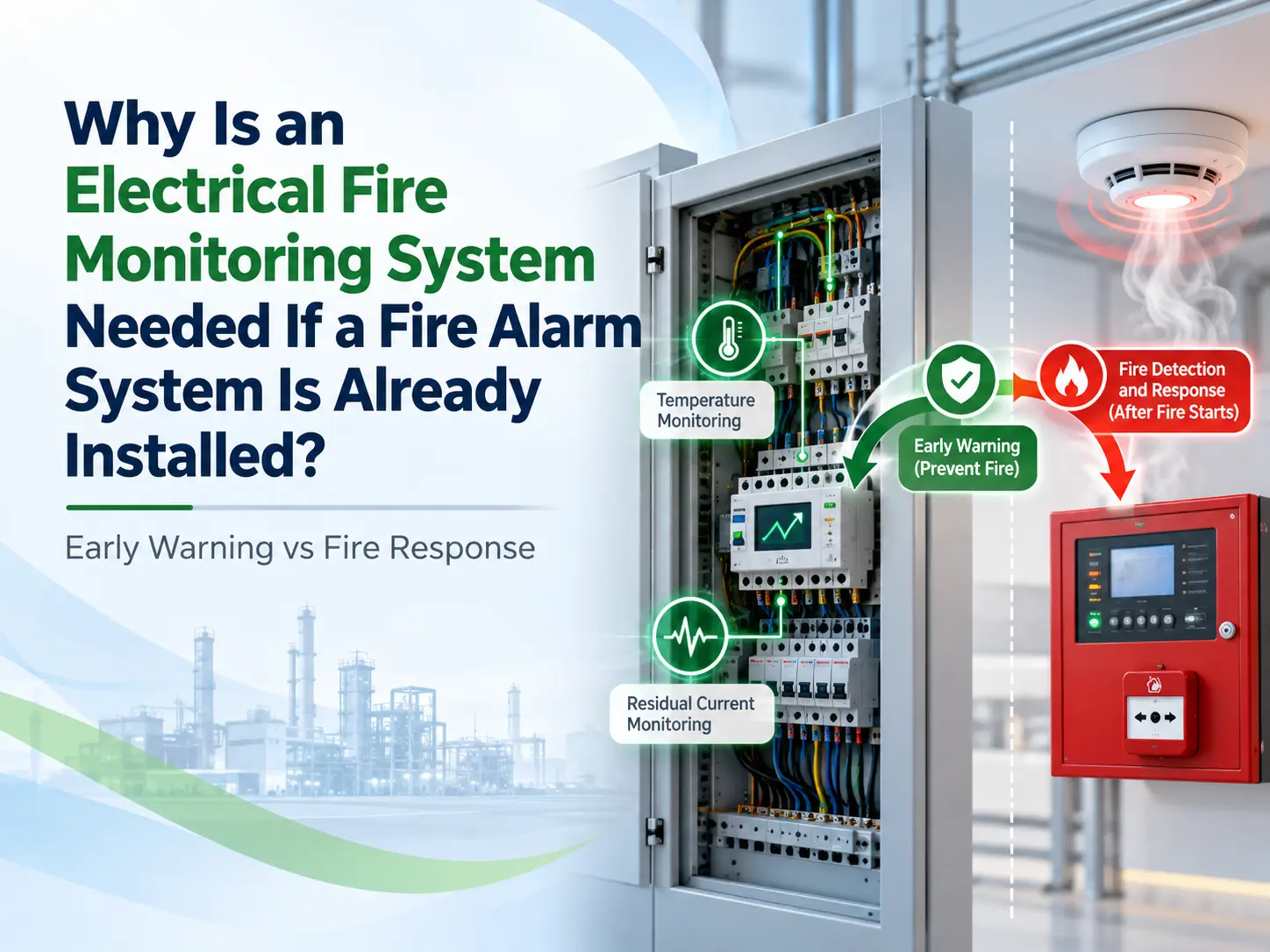 Why Is an Electrical Fire Monitoring System Needed If a Fire Alarm System Is Already Installed?