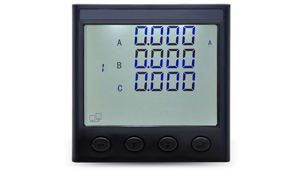 3 Phase Digital Ampere Meter MS3I7C