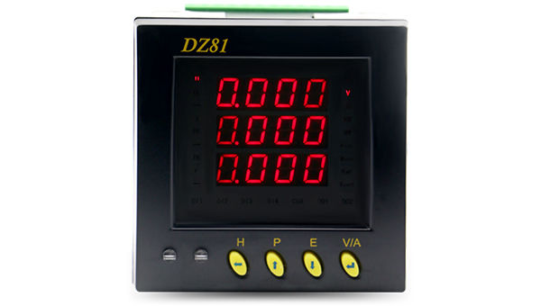Three Phase Digital Ammeter MS3I5E3