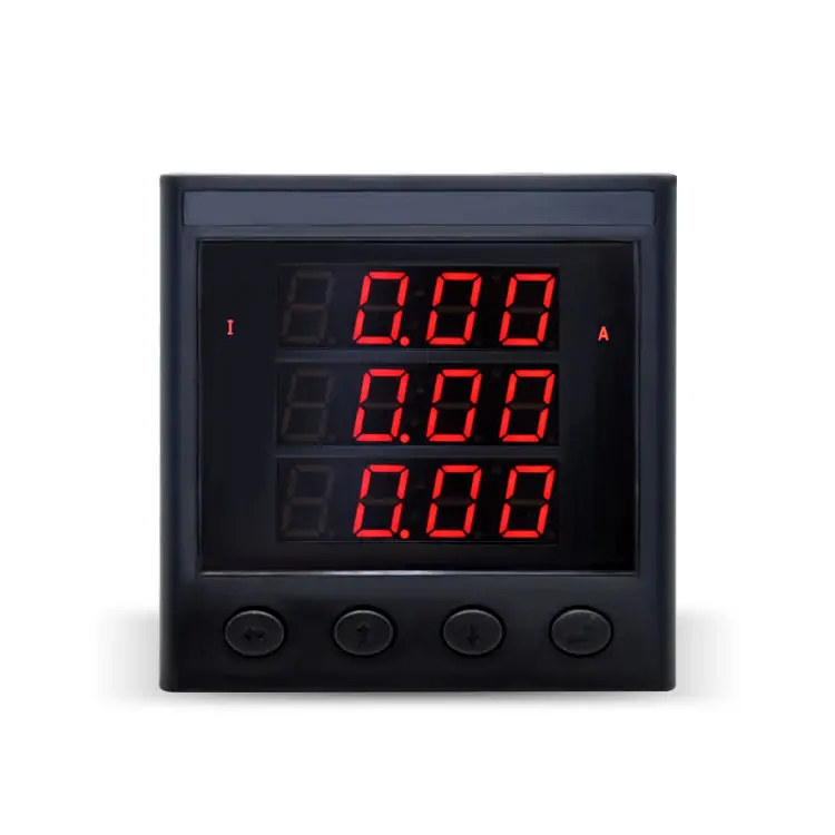Three Phase Digital Ampere Meter MS3I7E3