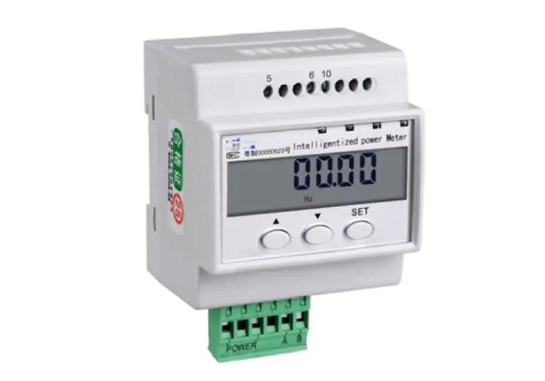 DC Multi Circuit energy meter 4 DC Circuits