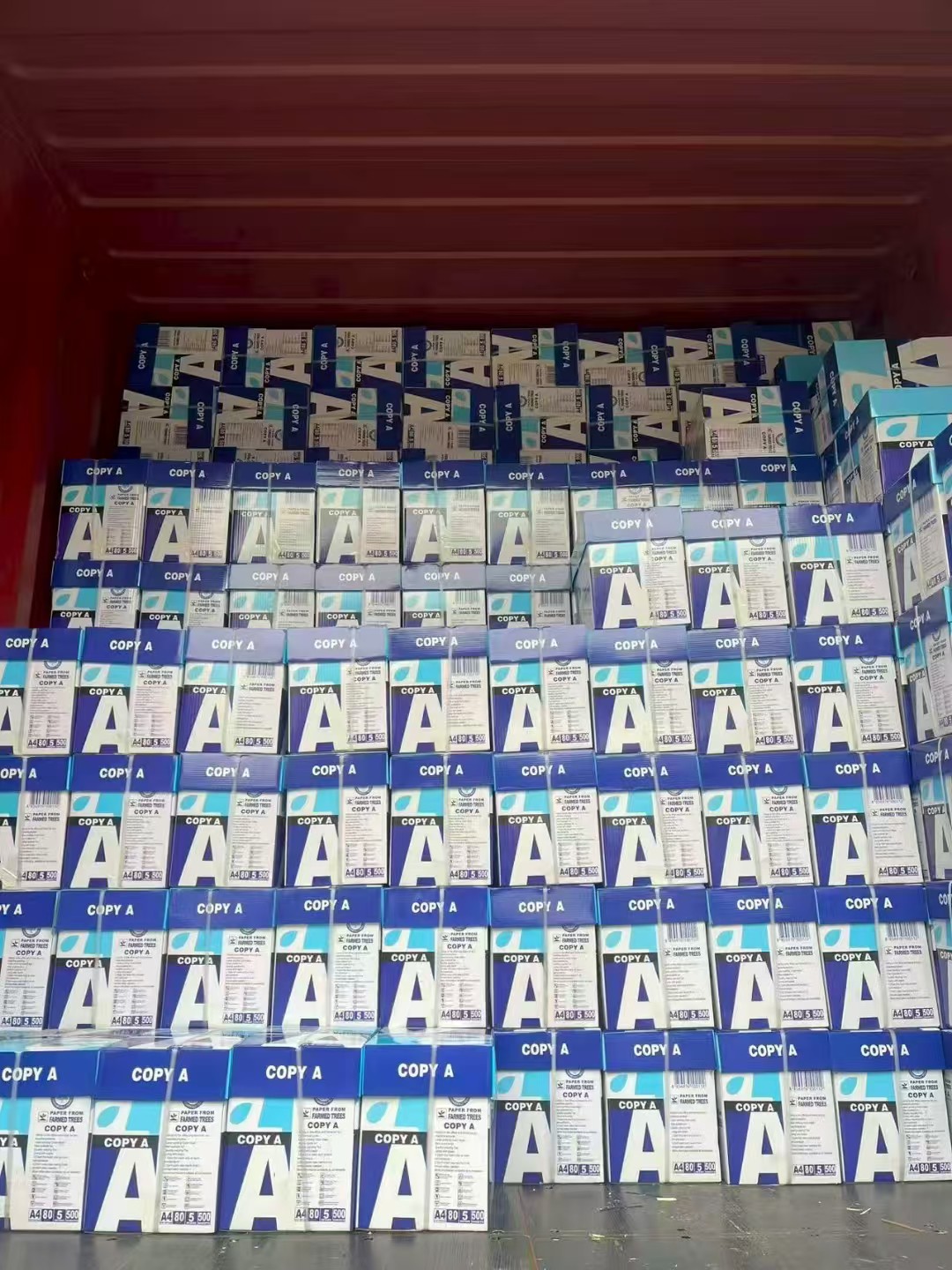 Bulk A4 Copy Paper 80gsm – Container Load Available