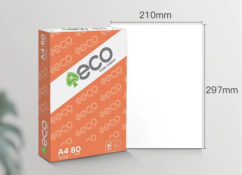 Eco-Friendly A4 Recycled Paper | FSC Certified Sustainable Office Supply | Low Carbon Footprint