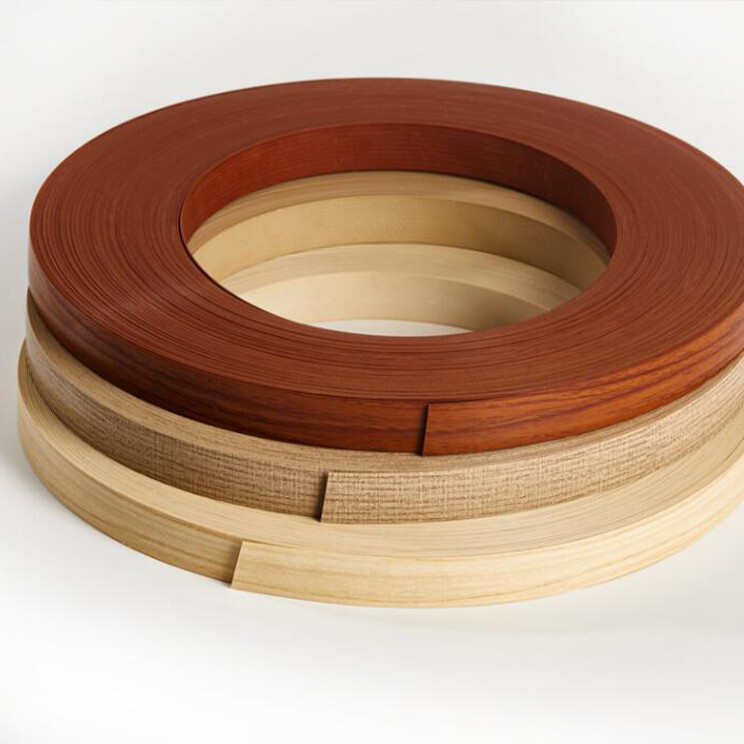 Scratch-resistant PVC edge banding