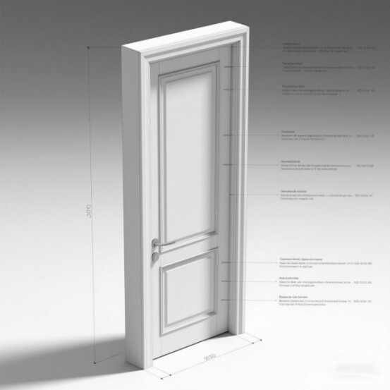 Crafting Modern Minimalist Interior Doors for the US Market: Excellence in Design and Edge-Banding Technology