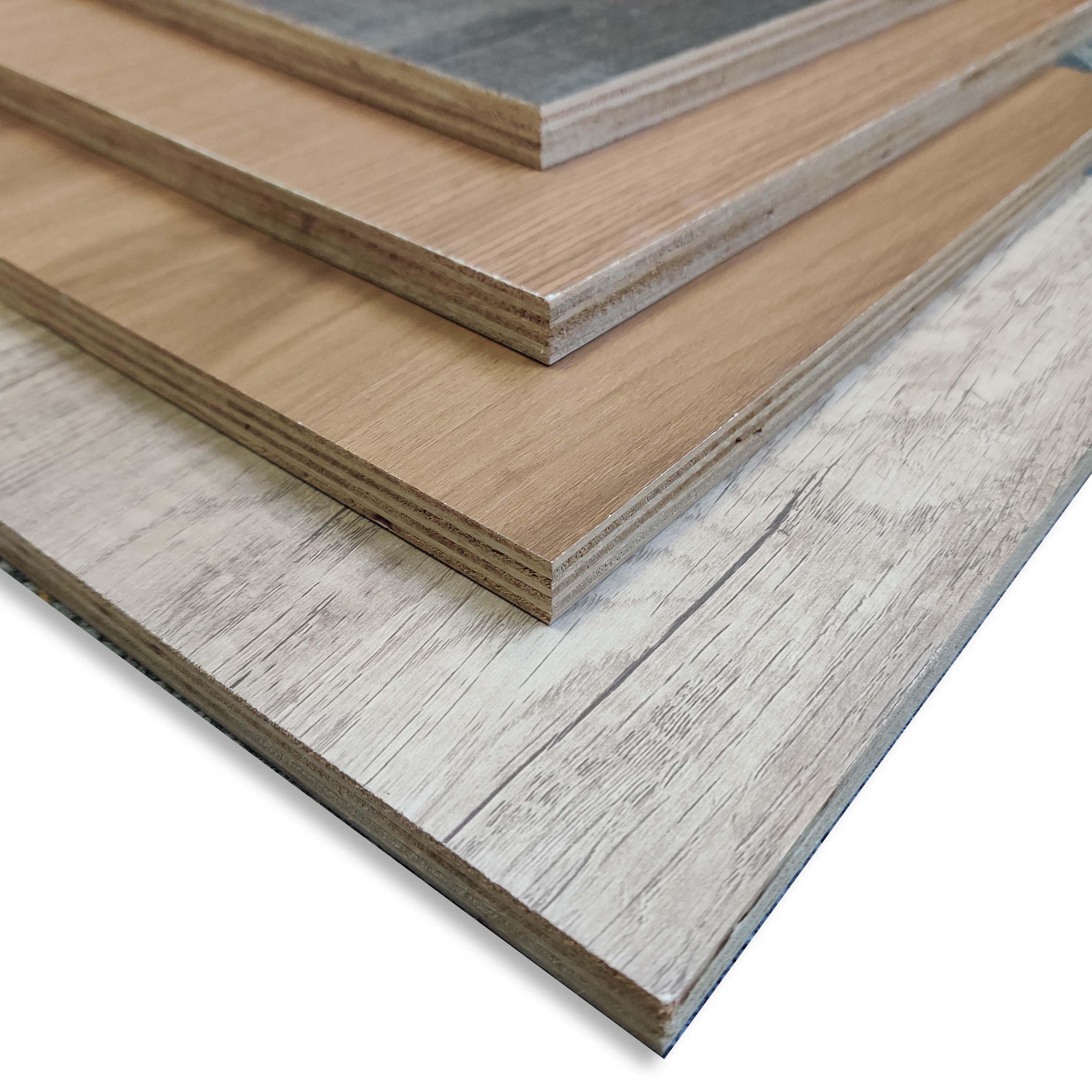 wood grain melamine faced plywood