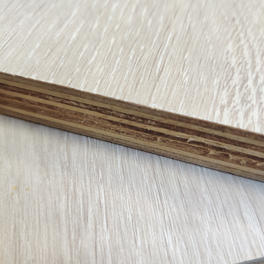 wood grain melamine faced plywood
