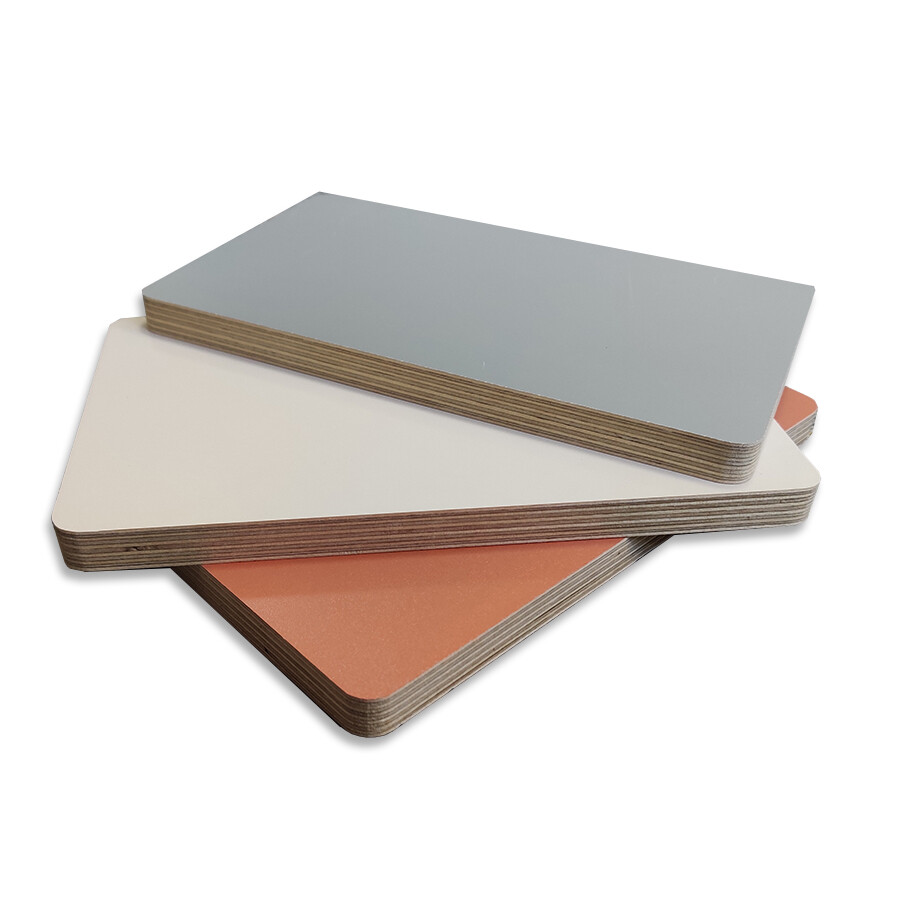 coloured melamine faced plywood